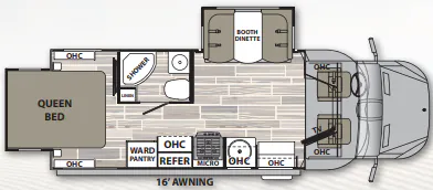 Dynamax Corp Isata 3 Series 24RW floor plan