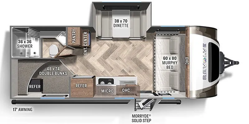 Palomino Revolve EV5 floor plan
