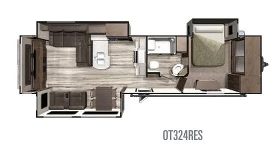 Highland Ridge Open Range OT324RES floor plan