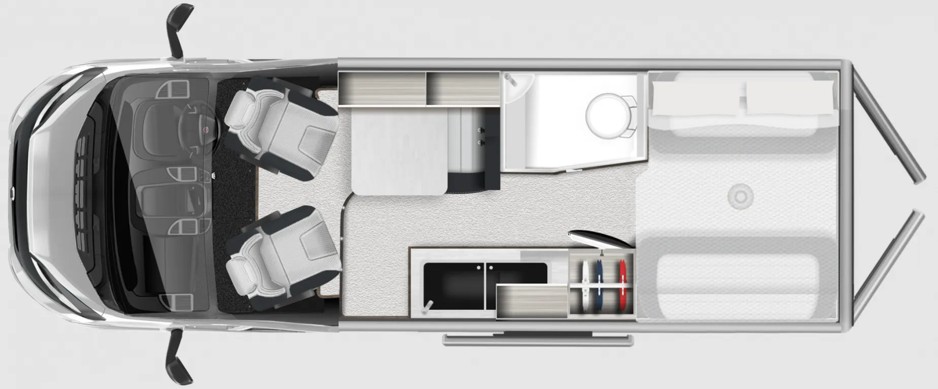 Auto-Trail Expedition 67 FLEX floor plan