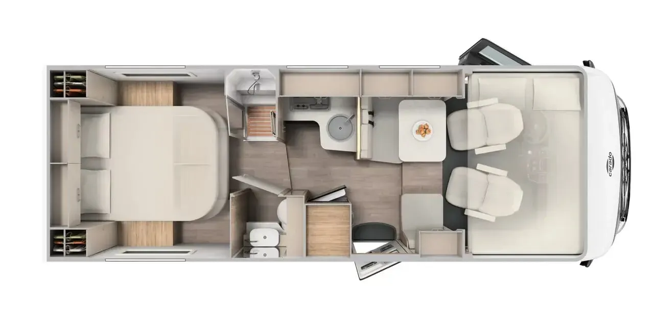 Carado I-Series I449 floor plan