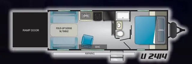 Heartland Lithium 2414 floor plan