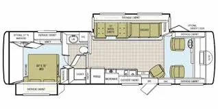 2008 TIFFIN ALLEGRO 32BA floor plan