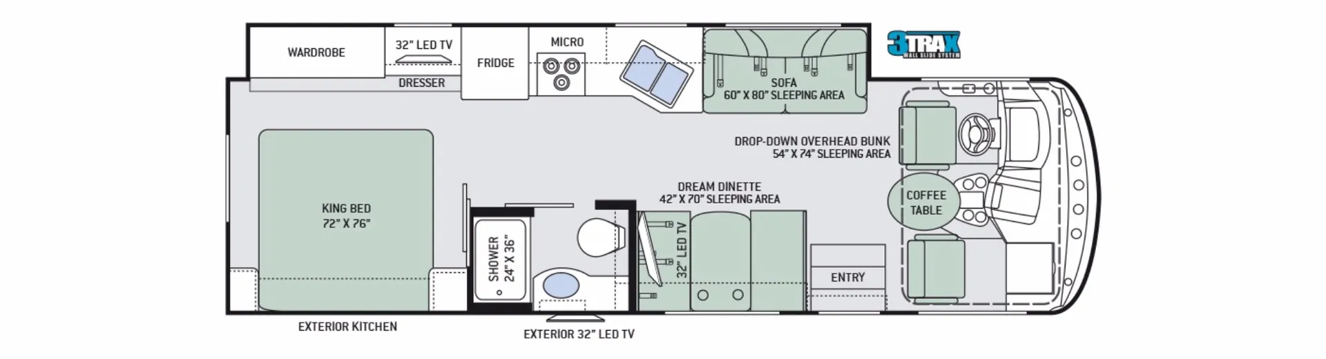 2017 Thor Motor Coach Hurricane 29M - Photo 2