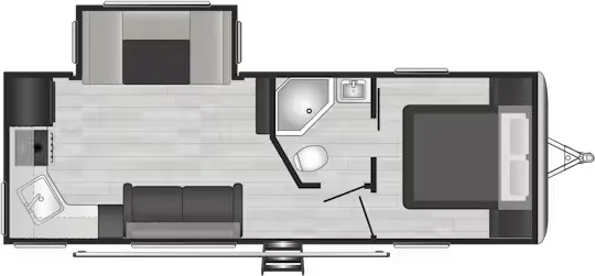 2023 Keystone Springdale 242RKWE - Floor plan