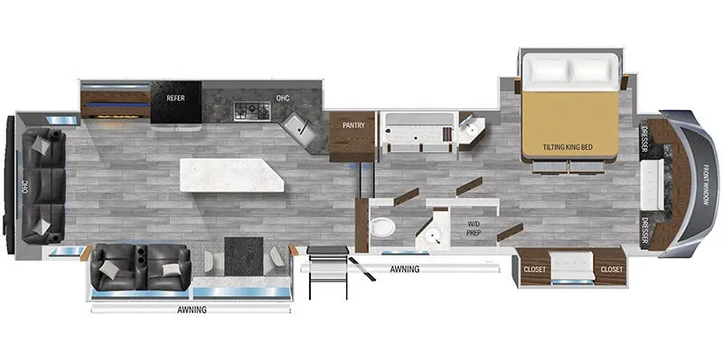 Heartland Landmark 365 LM Scottsdale floor plan