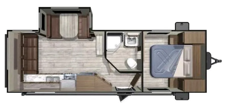 Highland Ridge Open Range Conventional OT23RLS floor plan