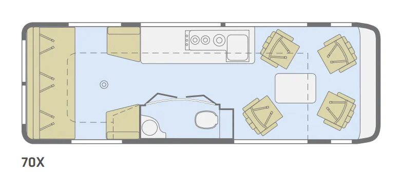 Winnebago Era 70X floor plan