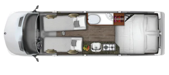 Roadtrek RS Adventurous Base floor plan