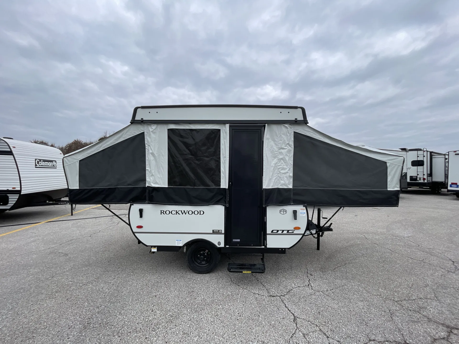 2026 Forest River Rockwood Off The Ground 16OTG — campside