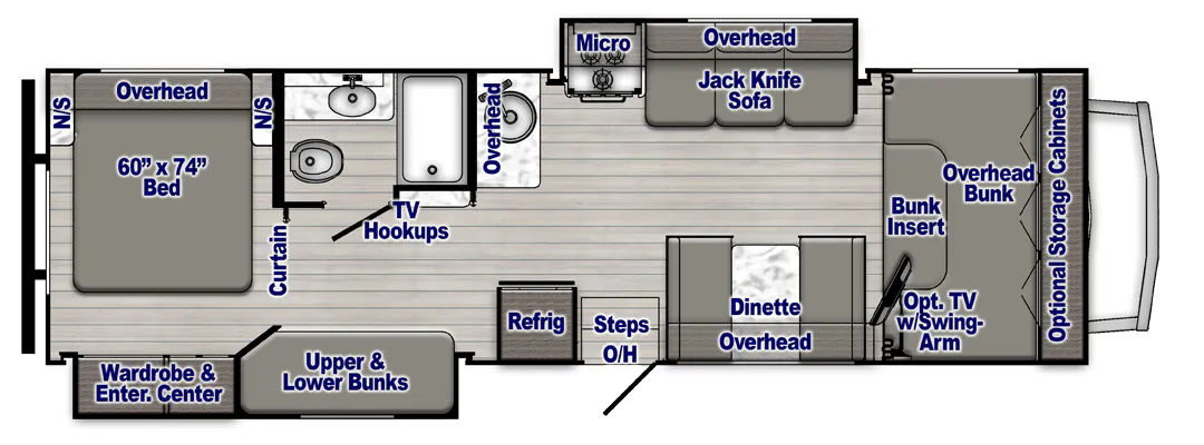 Gulf Stream Conquest 63111 floor plan