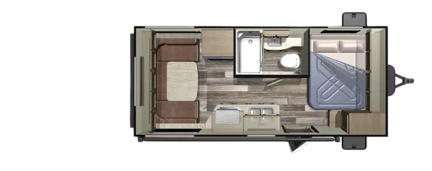 Starcraft Autumn Ridge Outfitter 171RD floor plan