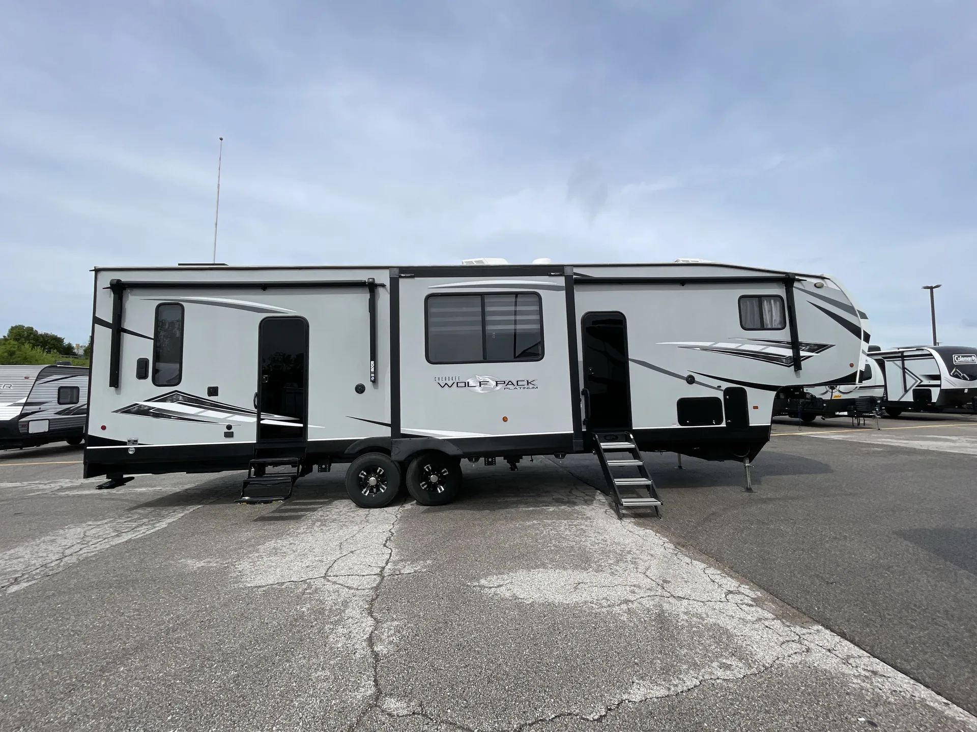 2022 Forest River Cherokee Wolf Pack 325PACK13 — campside