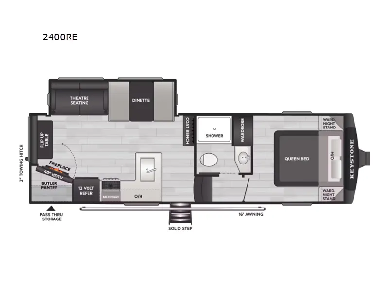 2026 Keystone Cougar Sport 2400RE - Photo 3