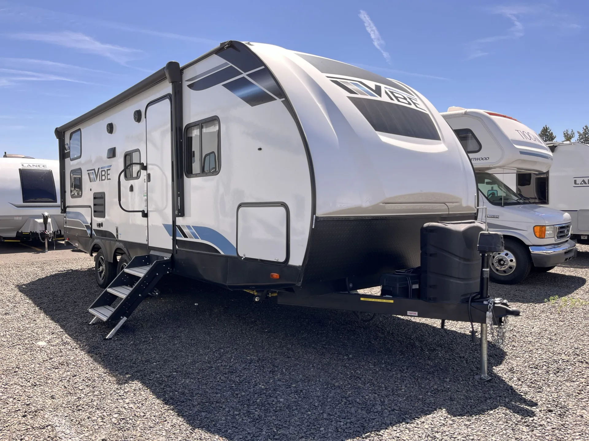 2022 Forest River Vibe 24DB — campside