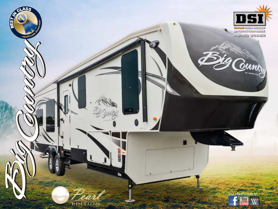 Heartland Big Country 3450TS exterior