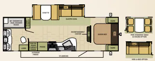 Starcraft Travel Star 285FB floor plan