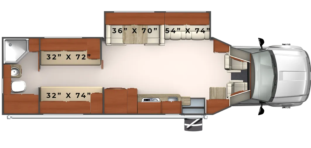 2013 Phoenix Cruiser 3100SS 3100SS - Floor plan