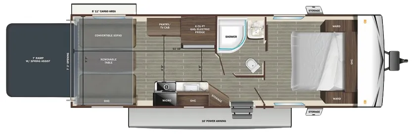 Starcraft Autumn Ridge 233TH floor plan
