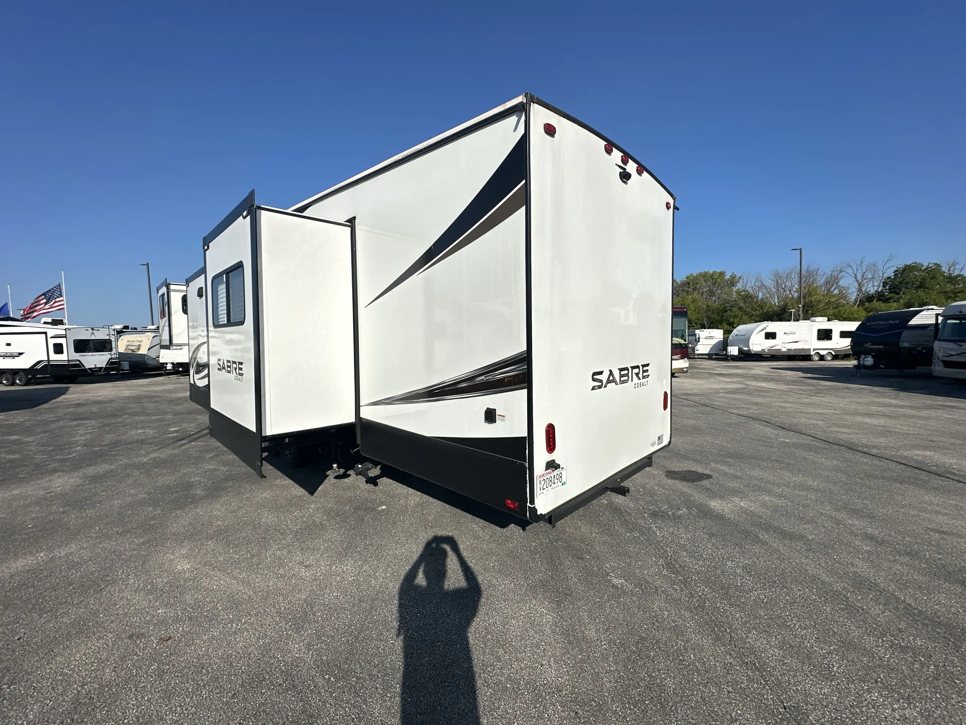 2022 Forest River Sabre 37FLH — off campside