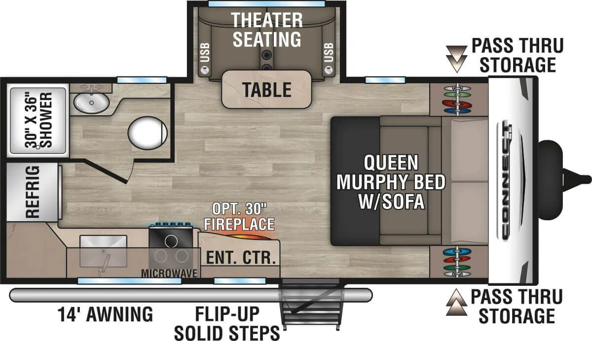 K-Z Connect SE C191MBSE floor plan