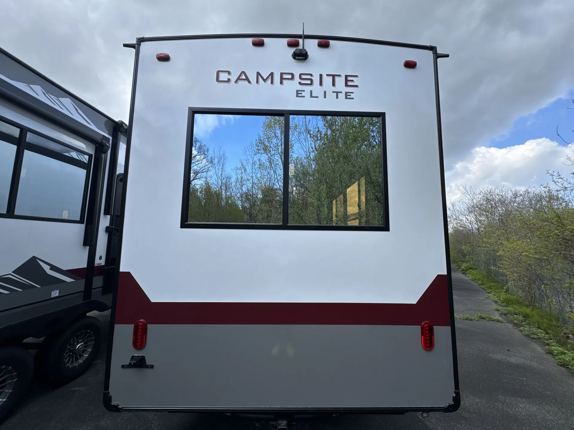 2026 Forest River Campsite Elite 36RF — backside