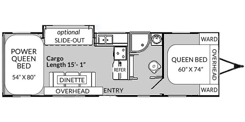 2022 Genesis Supreme Genesis 27FS floor plan