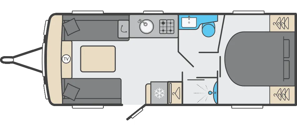 Swift Challenger Grande 650 floor plan