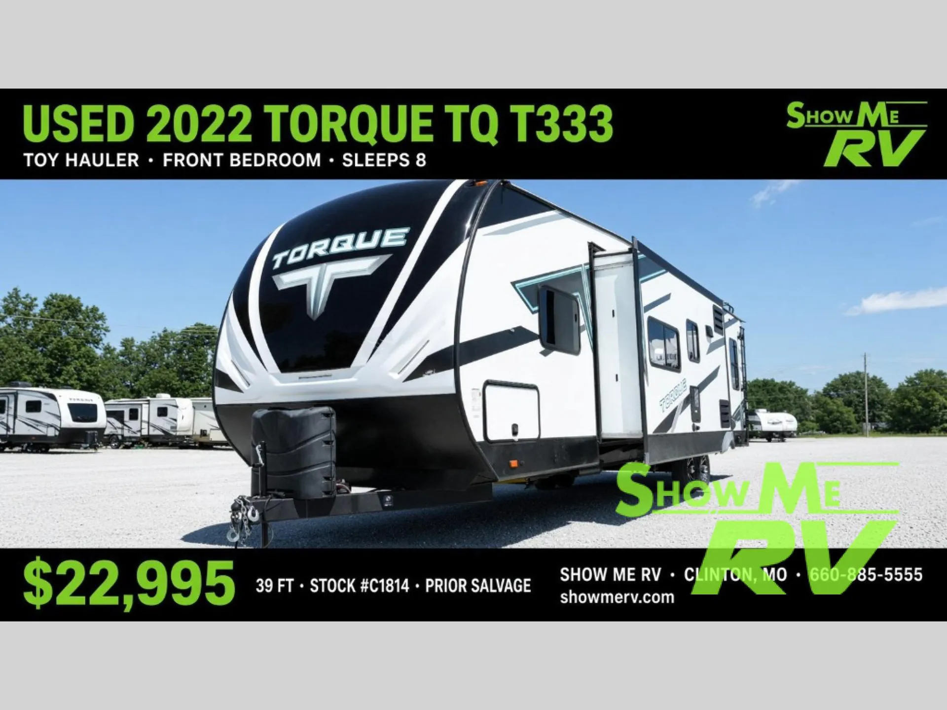 2022 Heartland Torque TQ T333 - Photo 2