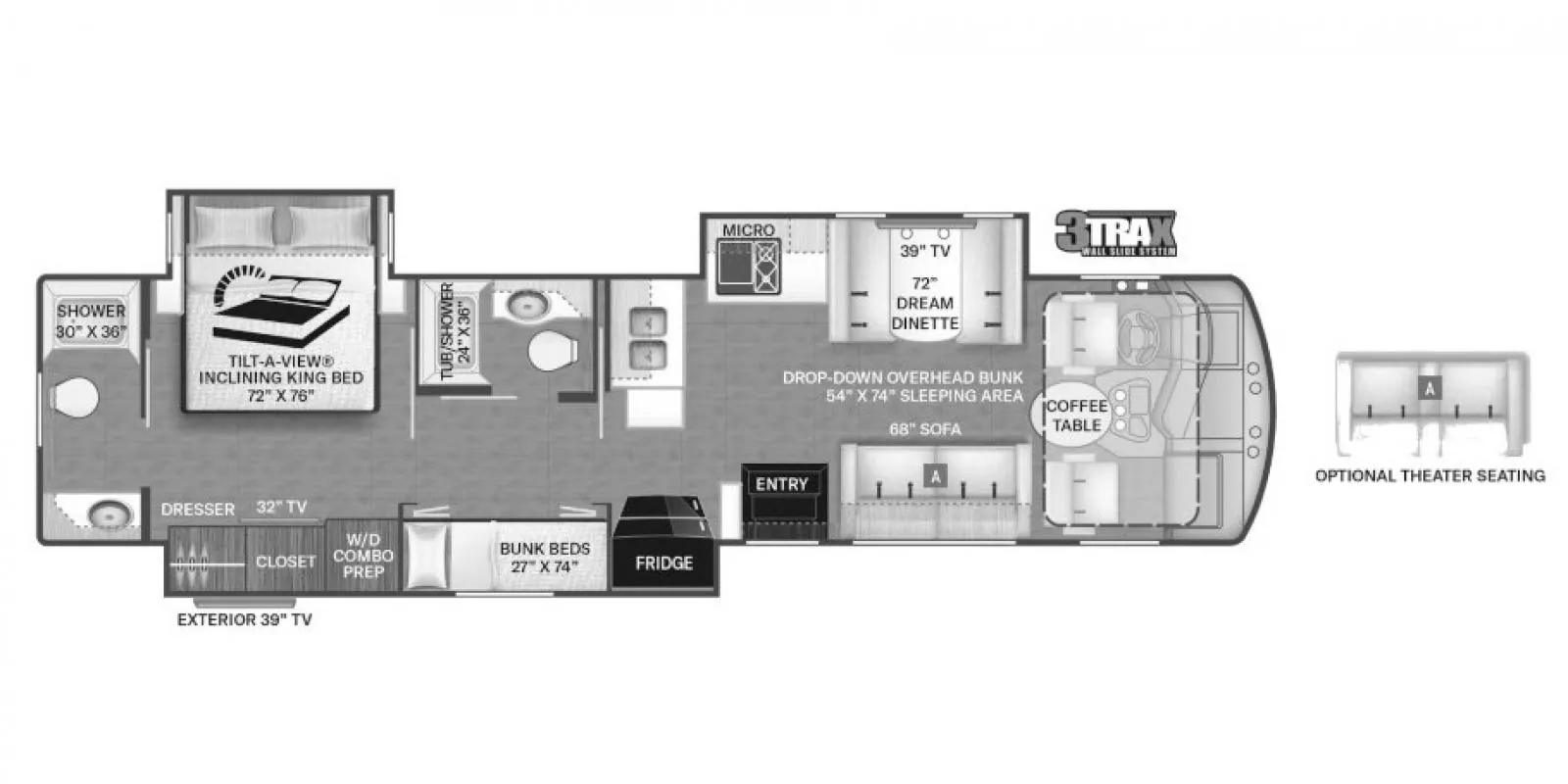 2023 Thor Motor Coach Challenger 37DS dealer photo 2 from Kunes RV