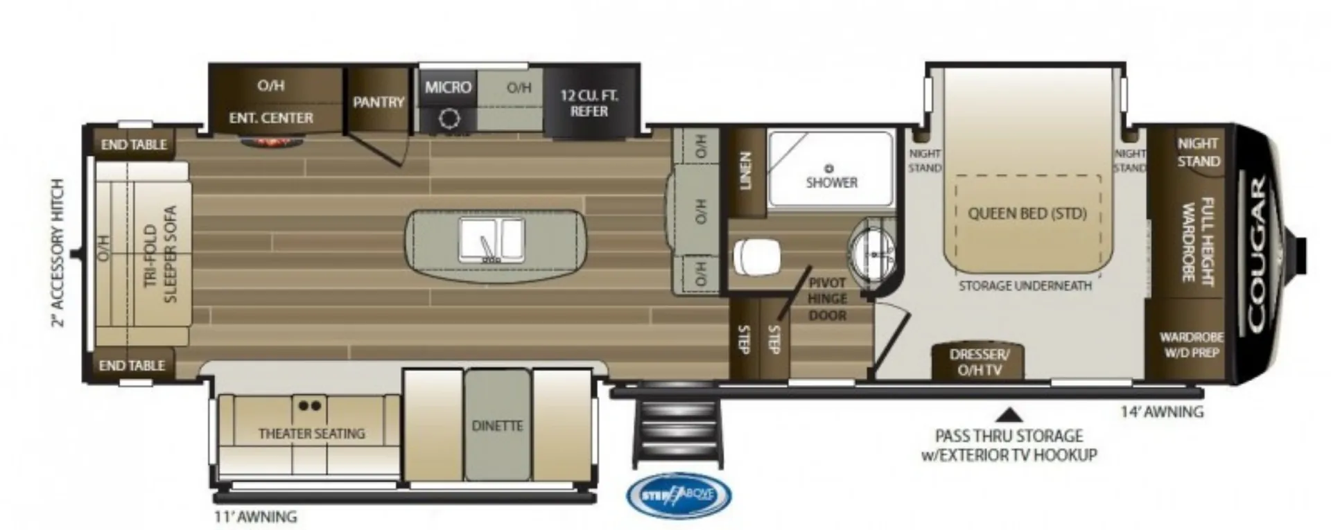 2019 Keystone Cougar 315RLS - Photo 2