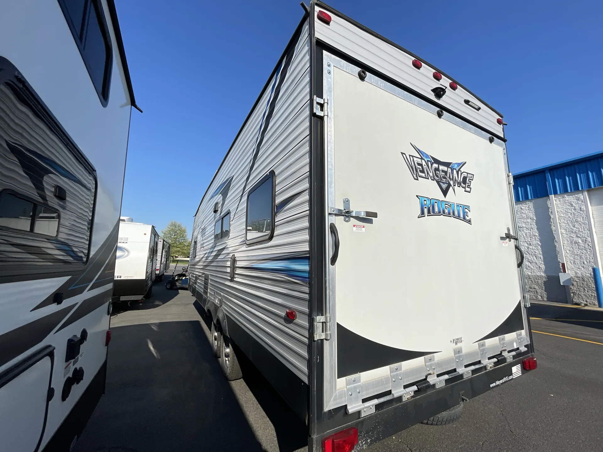 2018 Forest River Vengeance 25V — backside