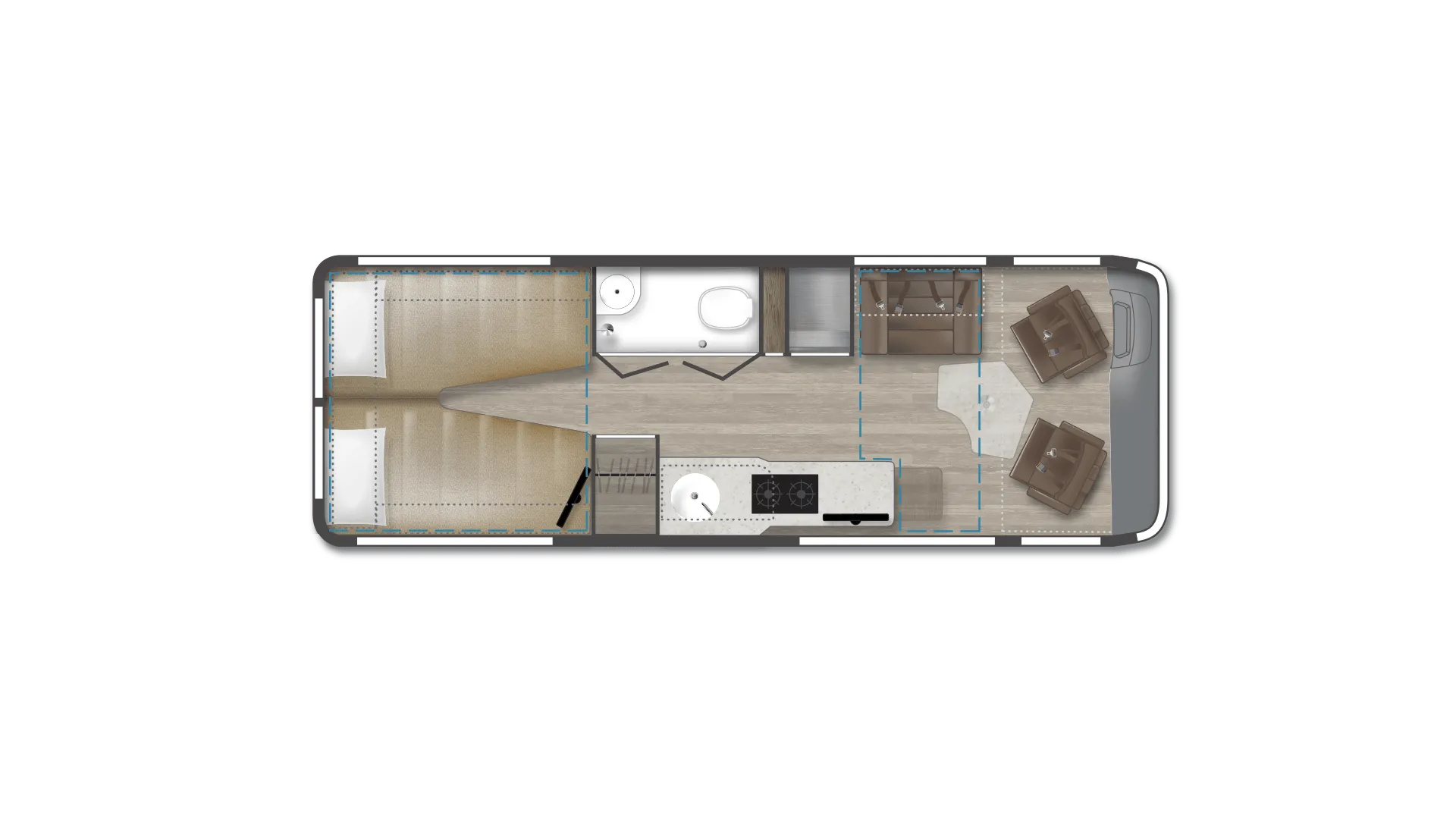Winnebago Era 70A floor plan