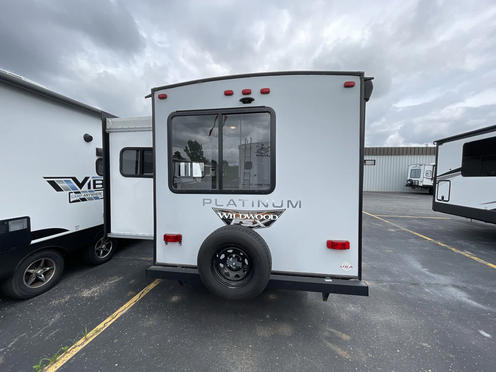 2022 Forest River Wildwood FSX 169RSK — backside