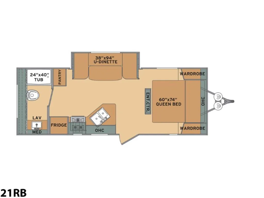 2019 Shasta Oasis 21RB - Photo 3