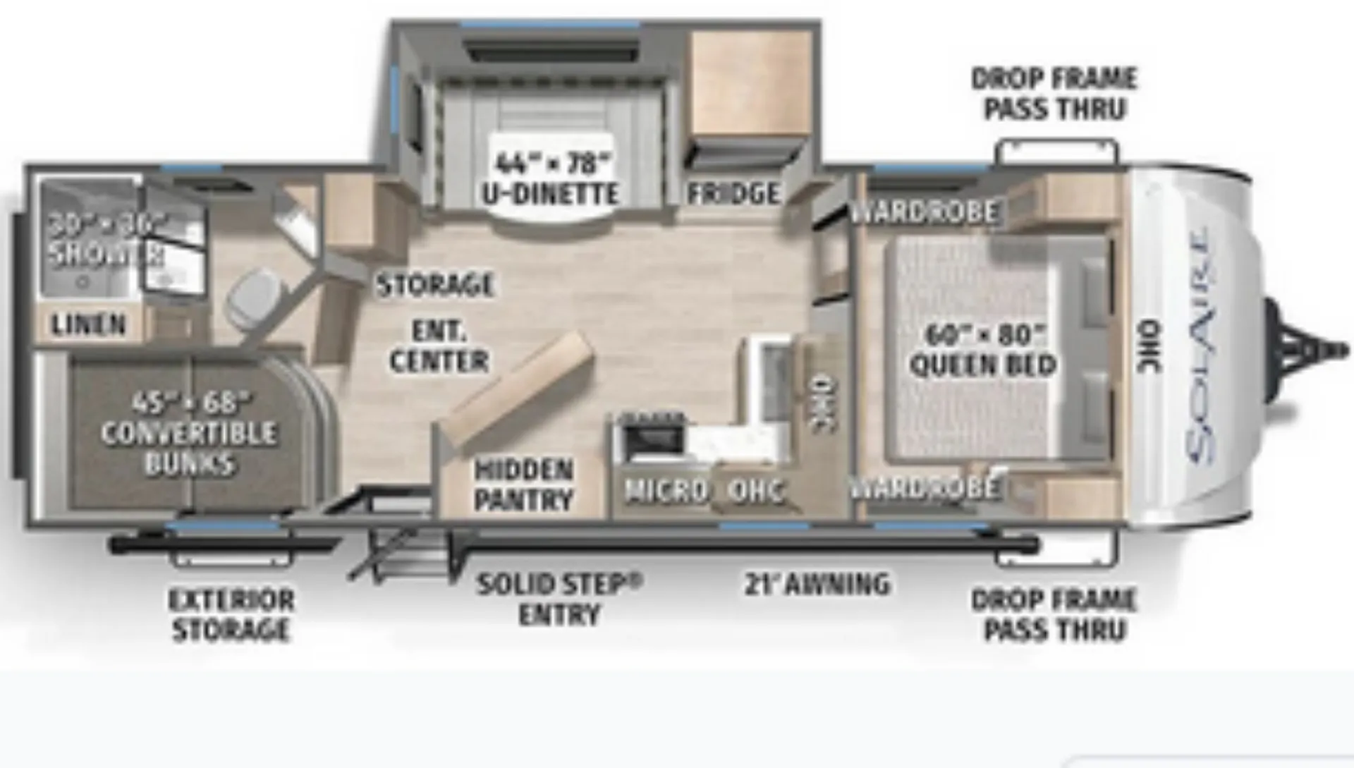 2025 Forest River Solaire 2430BHS - Photo 3