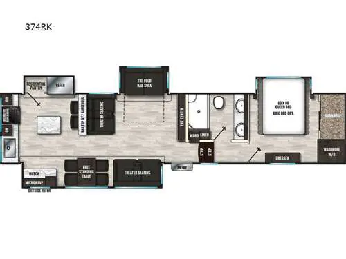2023 Coachmen Brookstone 374RK - Photo 3