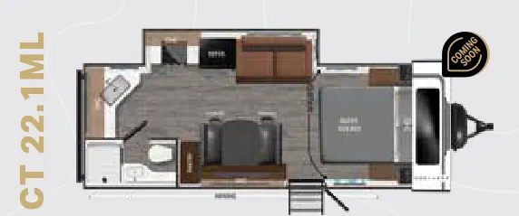 Heartland Corterra CT22.1ML floor plan