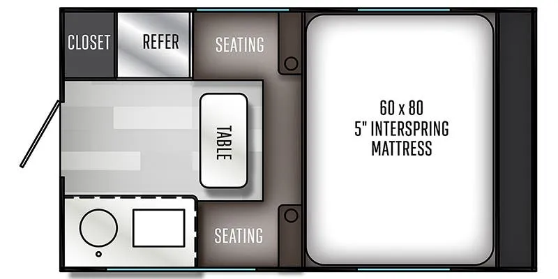 Palomino Backpack HS-690 floor plan