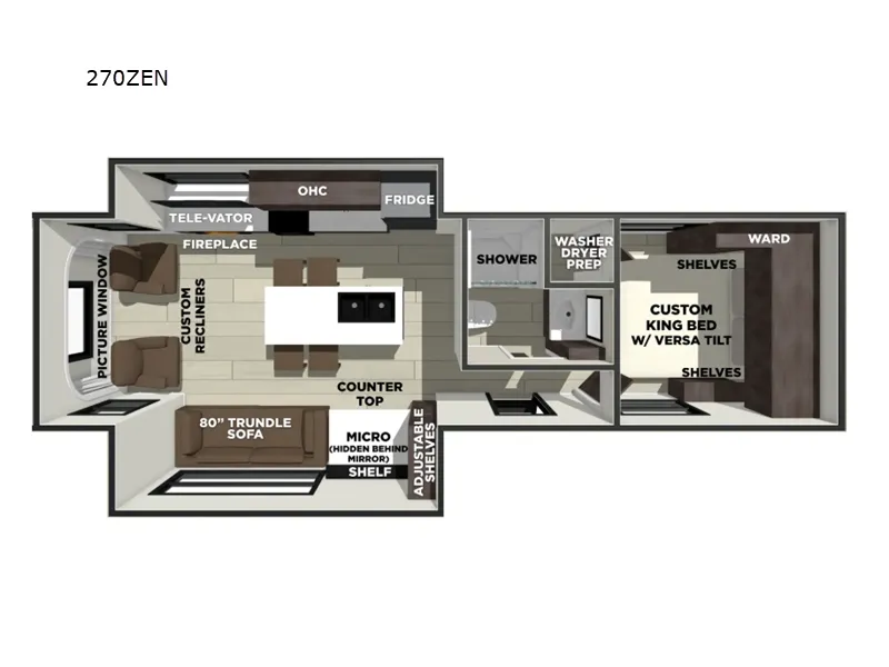2026 Forest River Wildwood 270ZEN - Photo 4