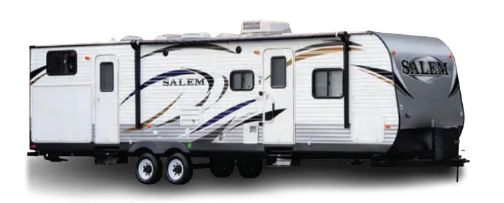 Forest River Salem 31KQBTS exterior