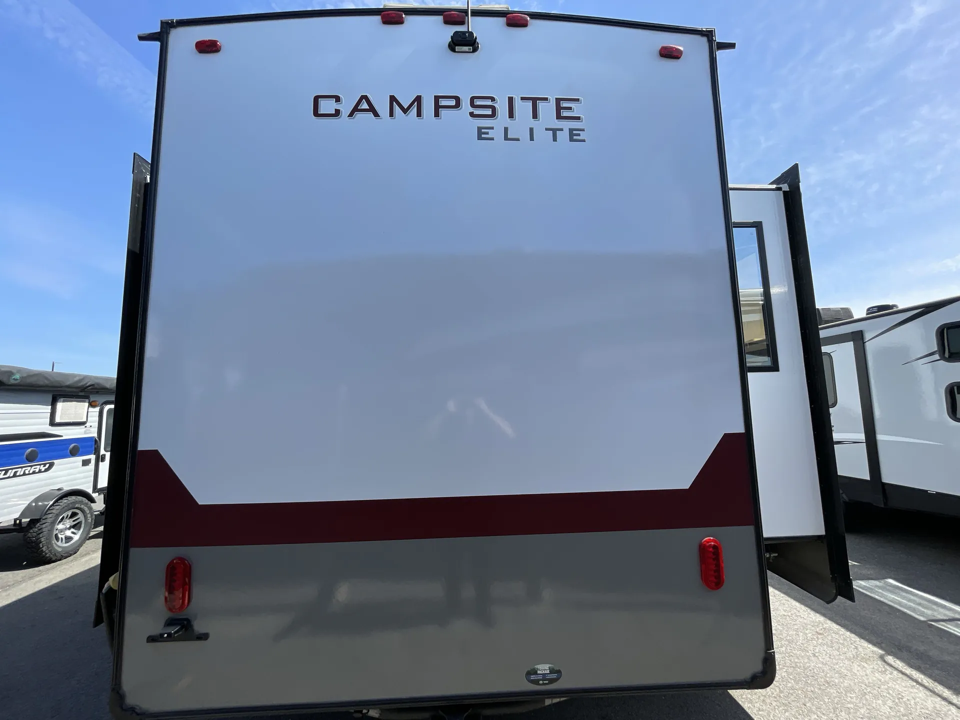 2026 Forest River Campsite Elite 36AK — backside