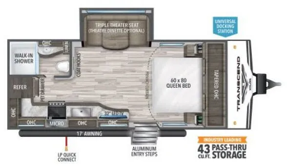 Grand Design Transcend Xplor 200MK exterior