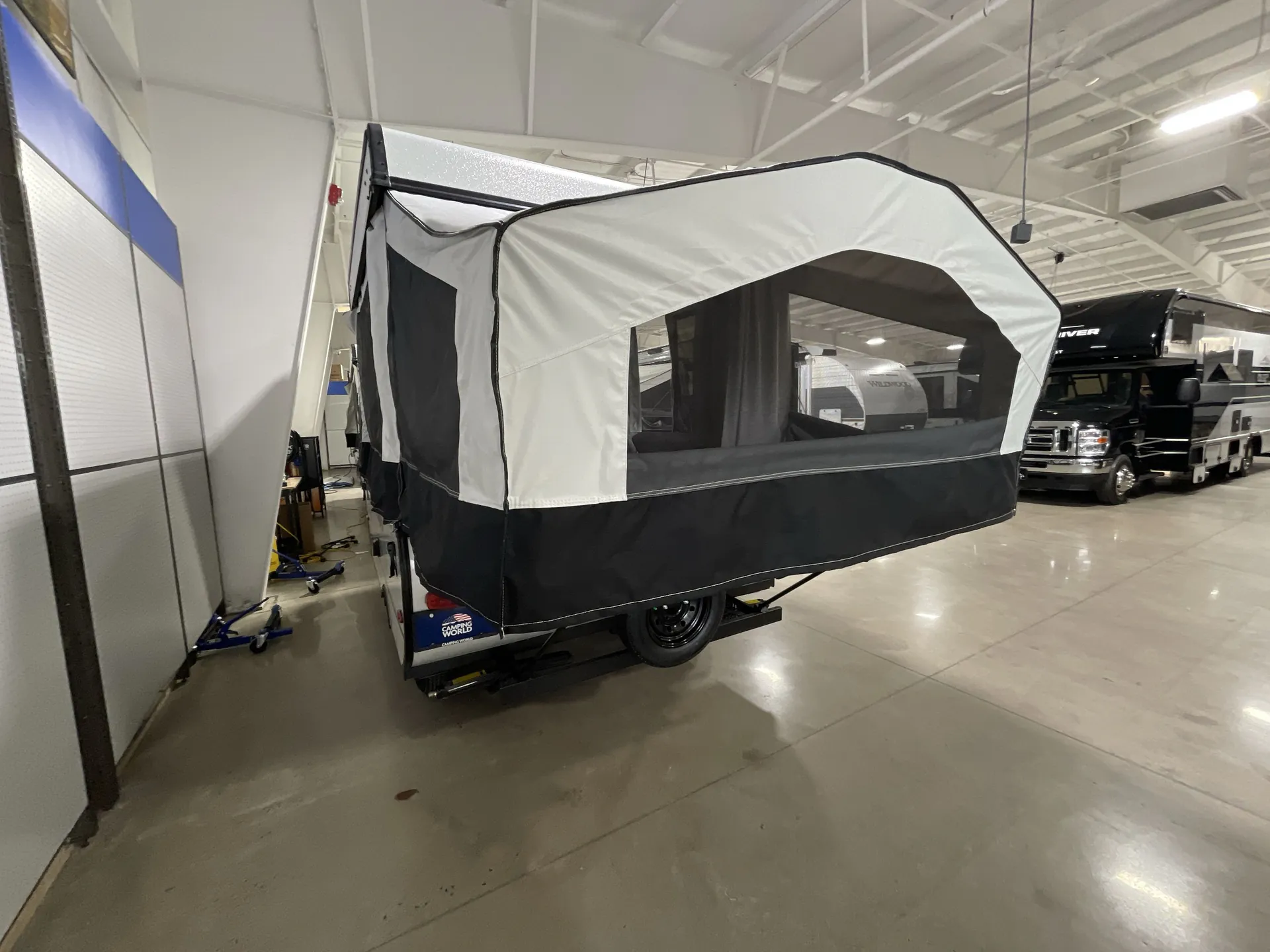 2026 Forest River Rockwood Off The Ground 16OTG — campside