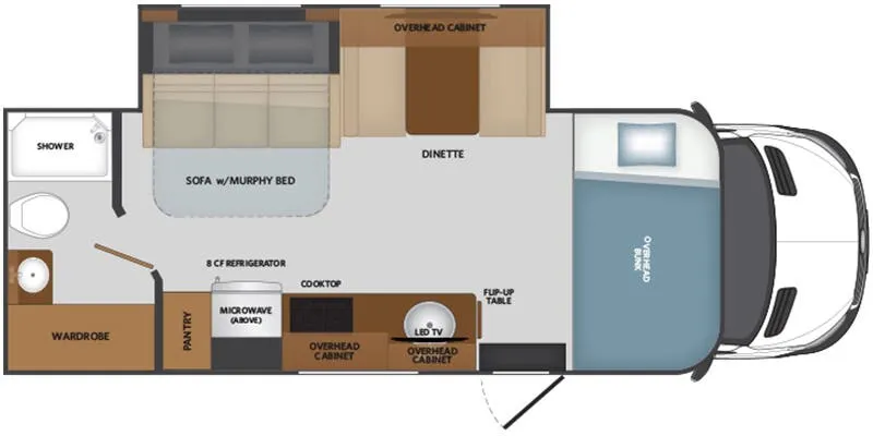 Fleetwood Insight 25T floor plan