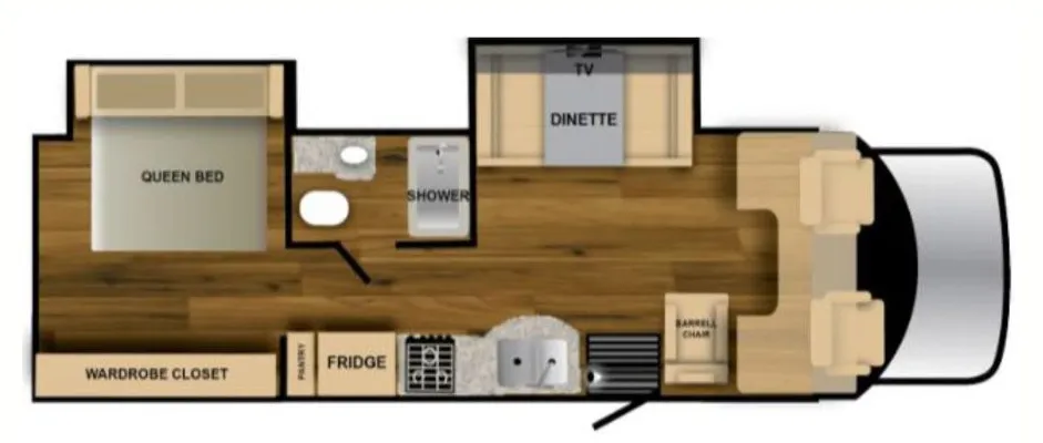 Nexus Rebel 31R floor plan