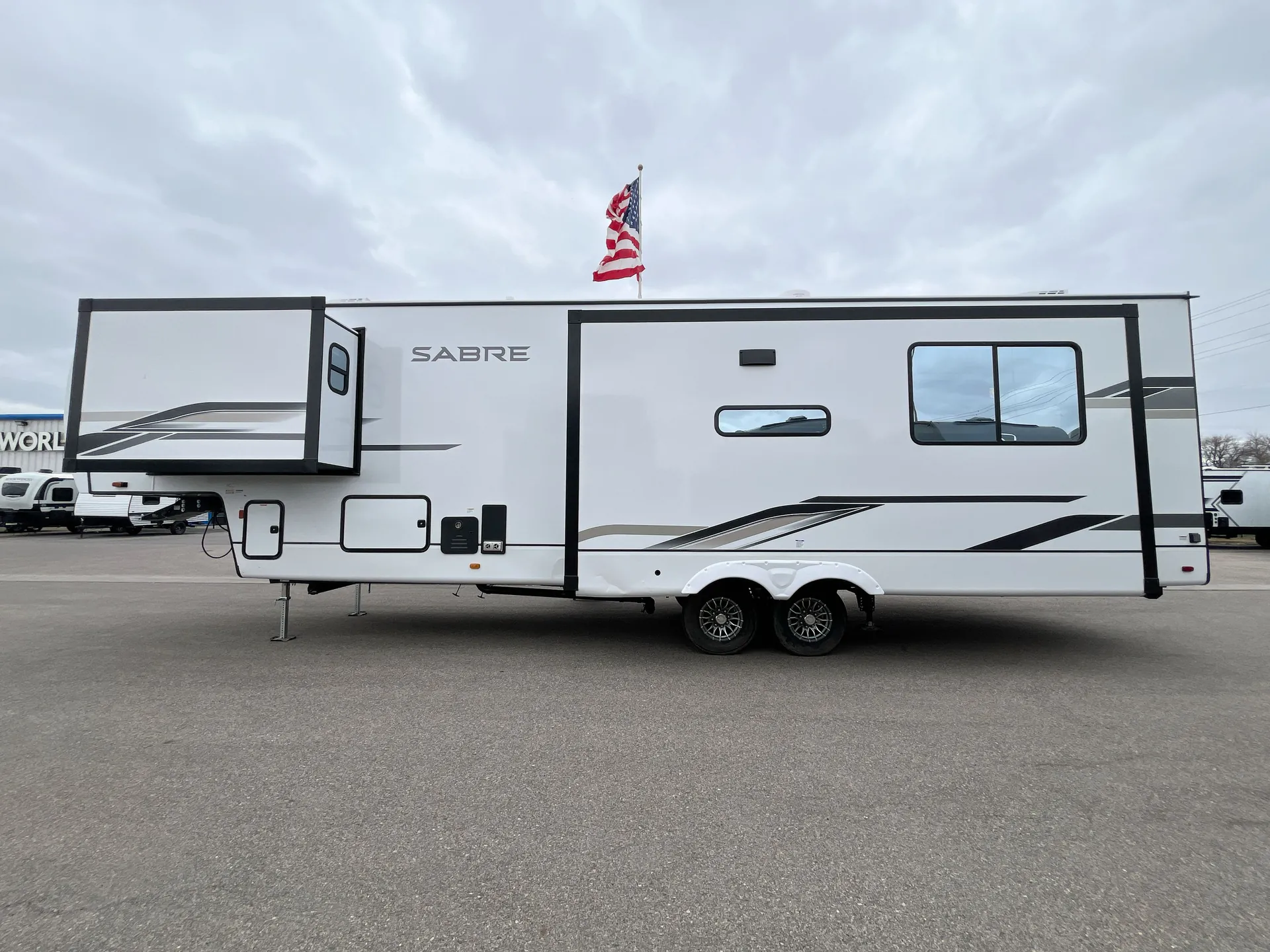 2026 Forest River Sabre 33RLP — off campside