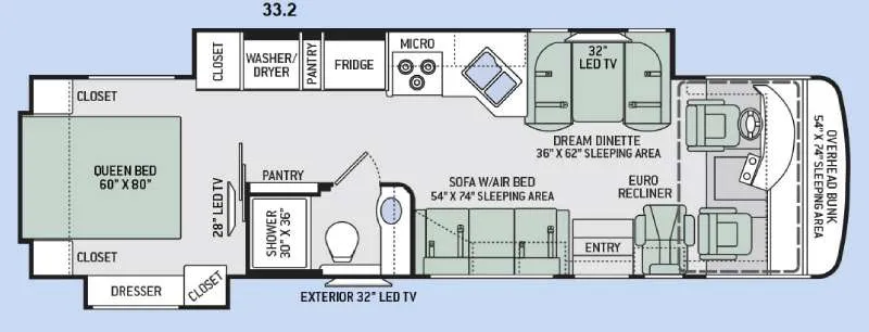 2015 Thor Motor Coach Palazzo 33.2 - Photo 3
