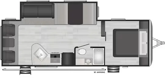 Keystone Springdale 266RL floor plan