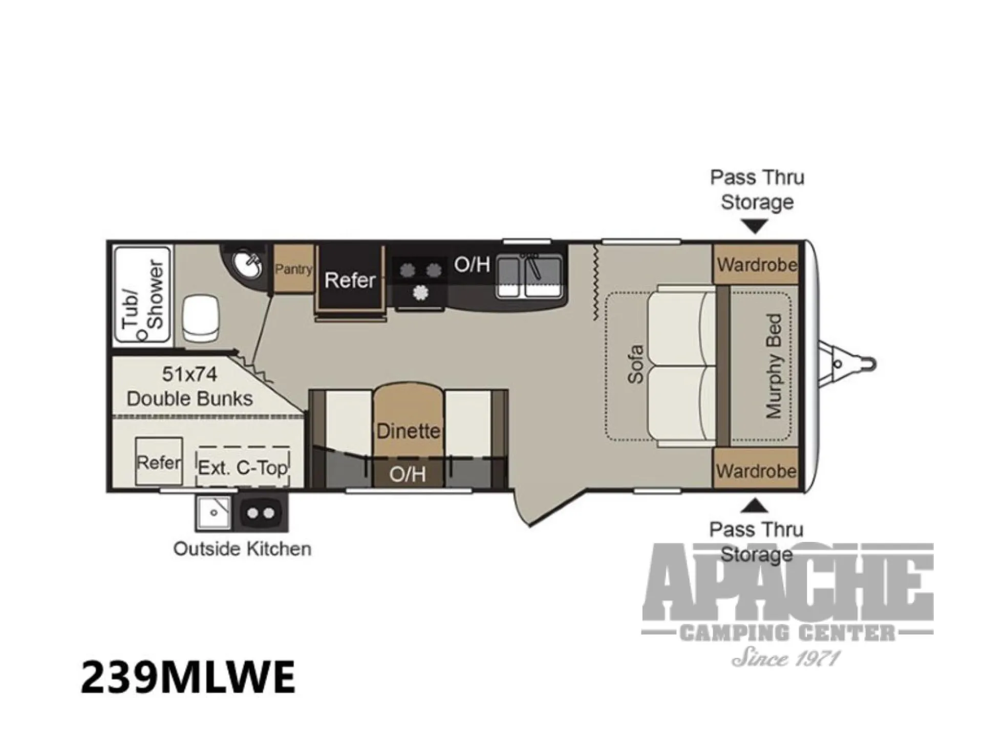 2018 Keystone RV Passport 239MLWE - Photo 3